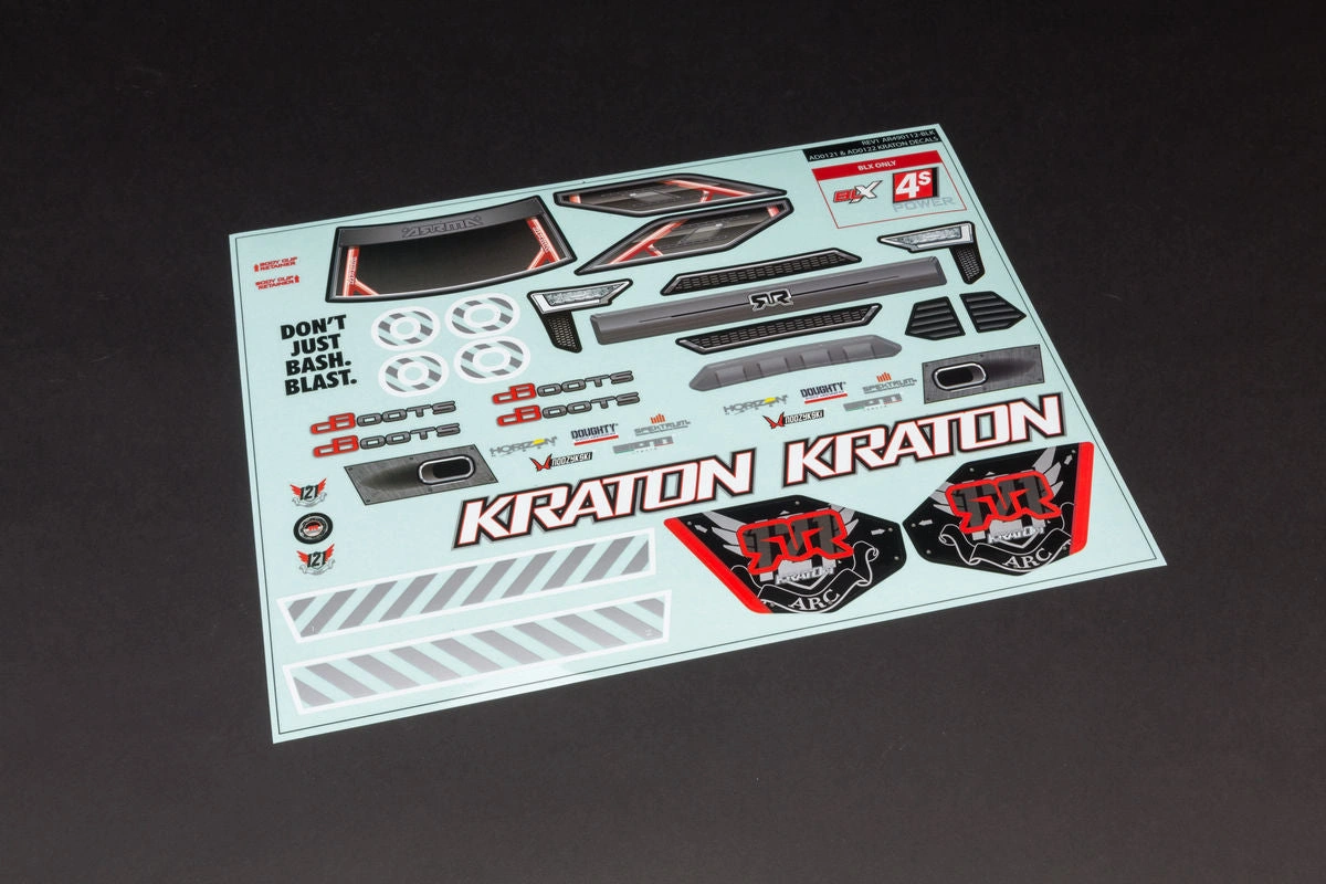 Unleash the Kraton 4x4 Clear Body Kit Ready to Customize