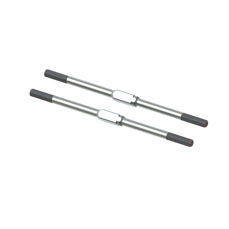 Arrma Steel Turnbuckles - M4x95mm Silver Set (2) - Upgrade Your Build!